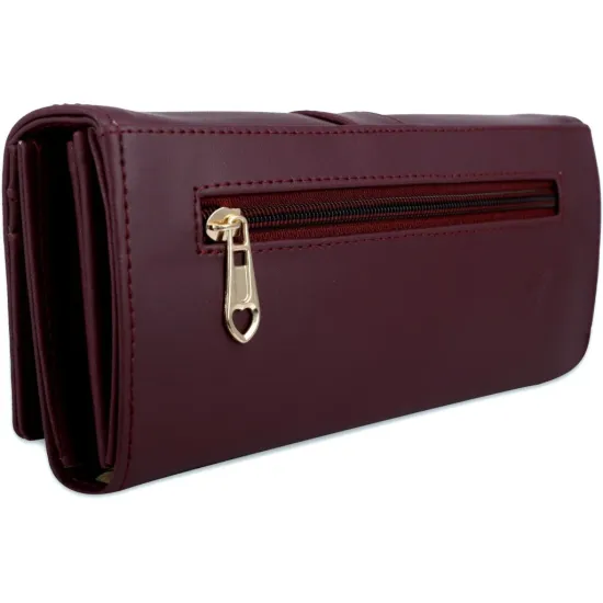 ALSU Casual, Party, Formal Maroon  Clutch  - Regular Size