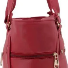 UPTOUCH Women Maroon Messenger Bag - Extra Spacious