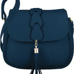 Wrodss Blue Women Sling Bag - Regular Size