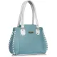 FANTOSY Women White, Blue Shoulder Bag - Extra Spacious