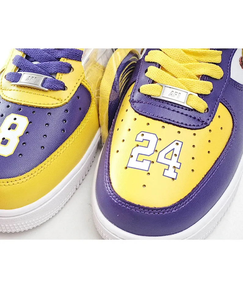 Nike Air Force 107 Purple Sneakers