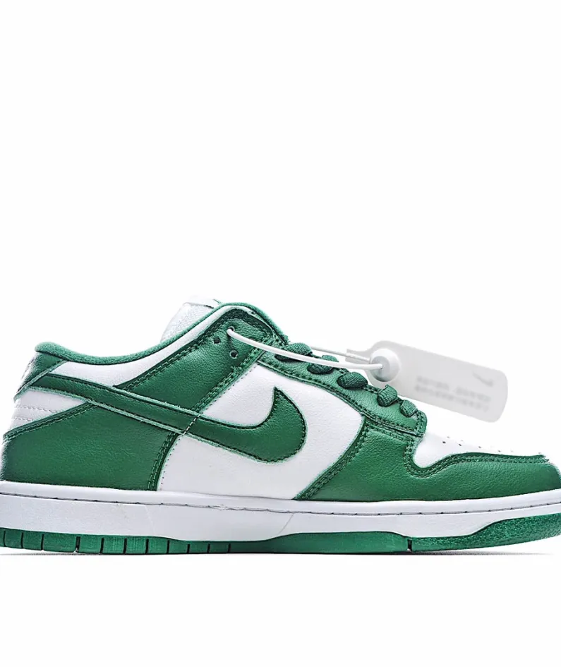 AJ1Low SB  Nike   x Air Jordan 1 Low UNC 白绿