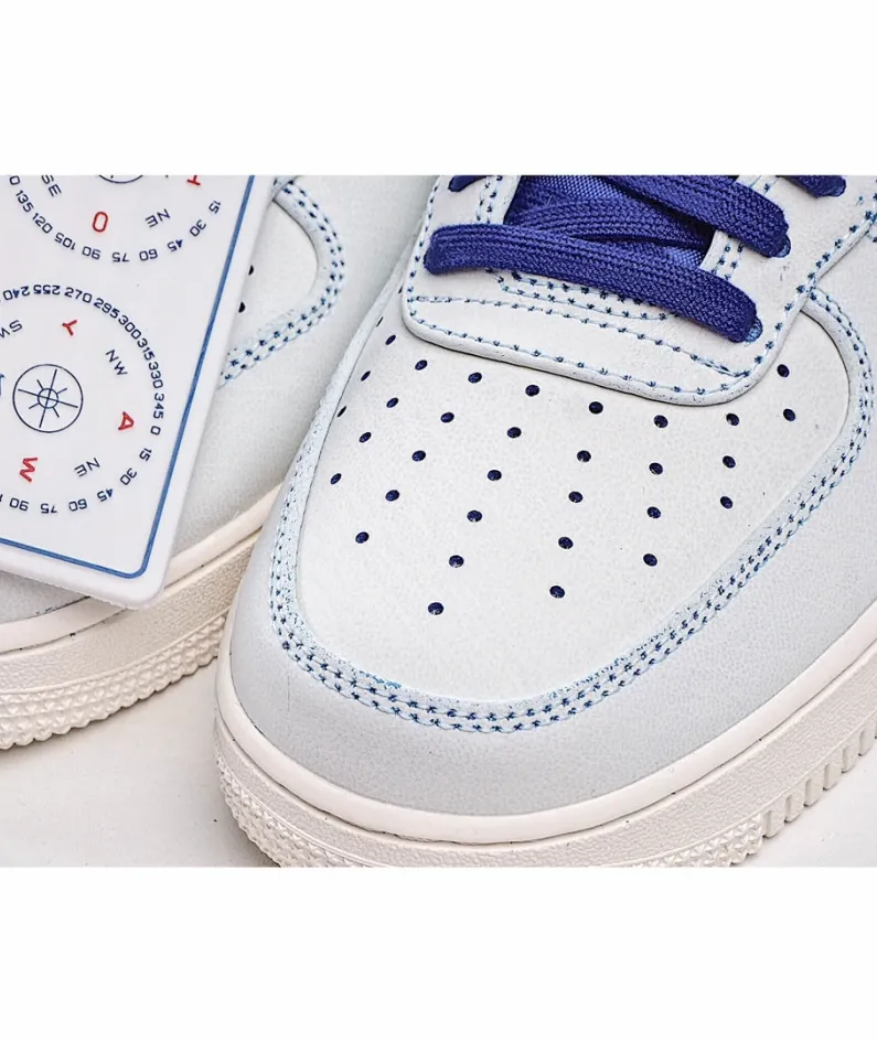 NIKE AIR FORCE 1 LOW PREMIUM Brush Off Leather 白蓝 