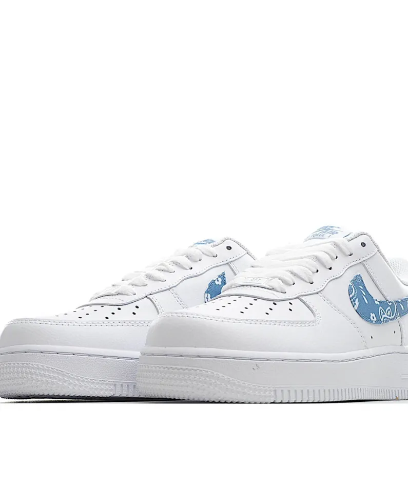 Nike Air Force 1 White and Blue