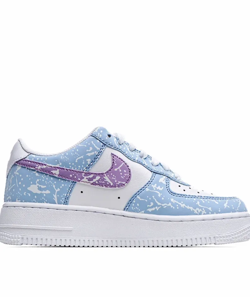 Nike  Air Force1 Low White blue 