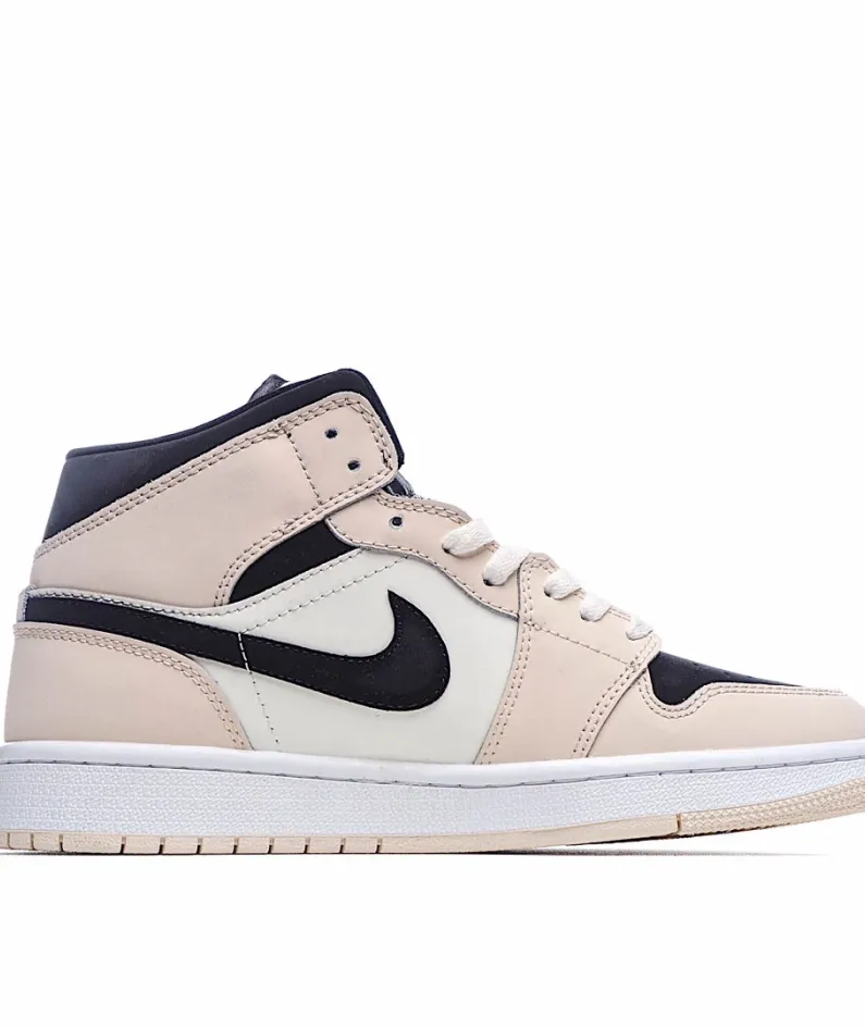 Wmns Air Jordan 1 Mid 'Barely Orange'