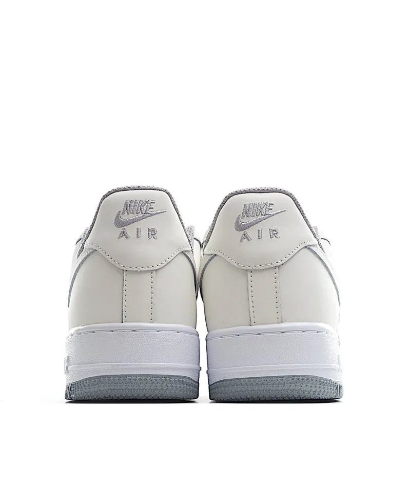 Nike Air Force 1 Low White and Grey Sneakers