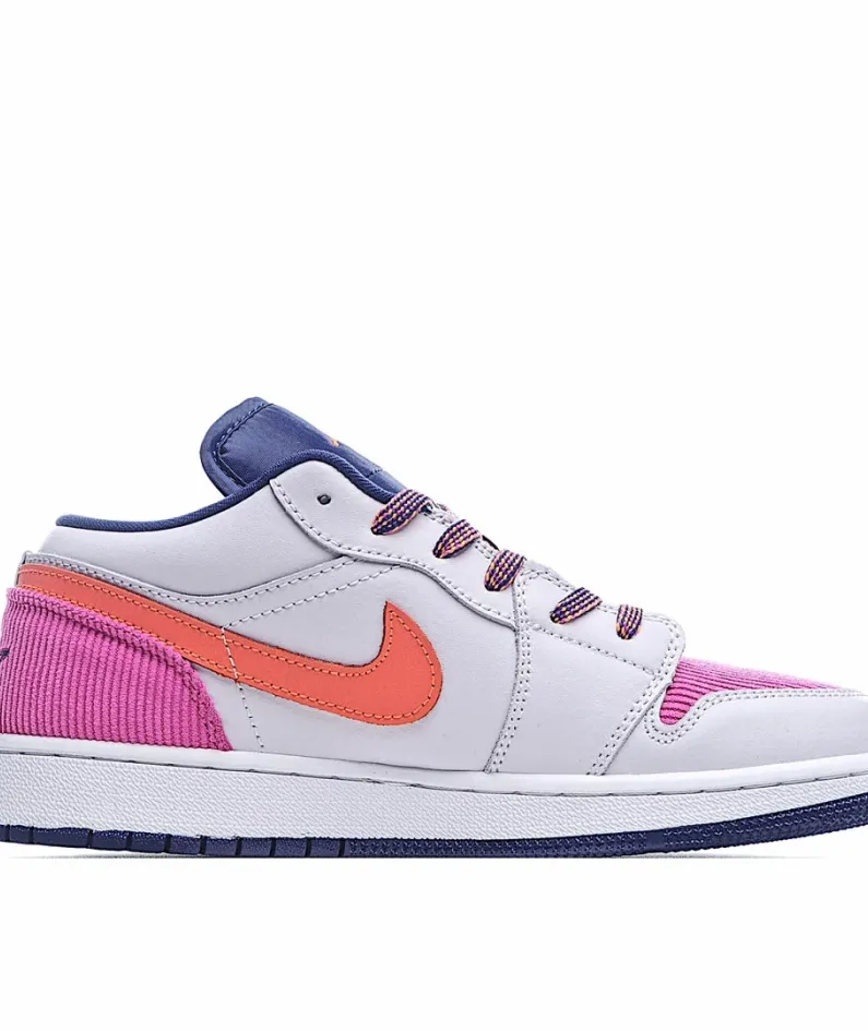 Air Jordan 1 Low GS 'Fire Pink Hyper Crimson'