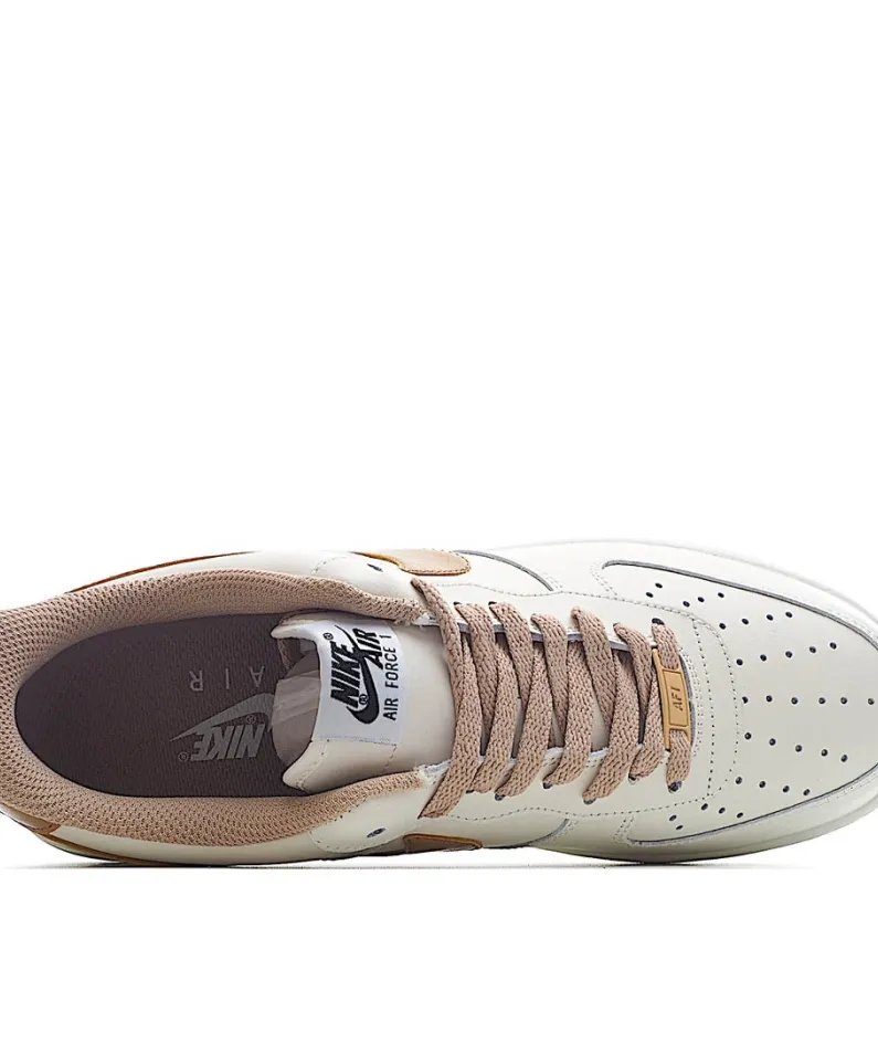 Nike Air Force 1 Low 07 Low Top Sneakers Brown