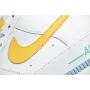 Nike Air Force 1 Low Low Top White Yellow Blue