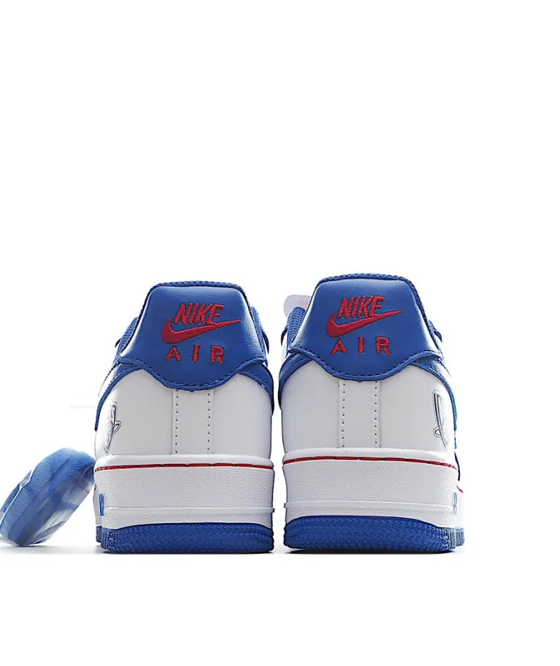 Nike Air Force 1 White and Blue