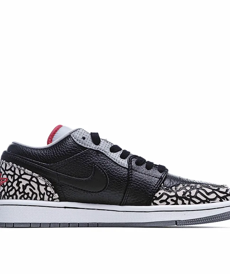 Air Jordan 1 Phat Low 'Black Cement'
