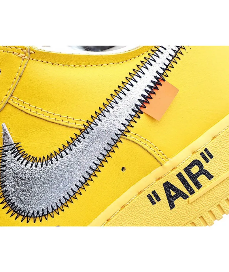Nike Off-WhiteTM c/o @Nike titled AF1“Lemonade”~@virgilablohs exhibition  