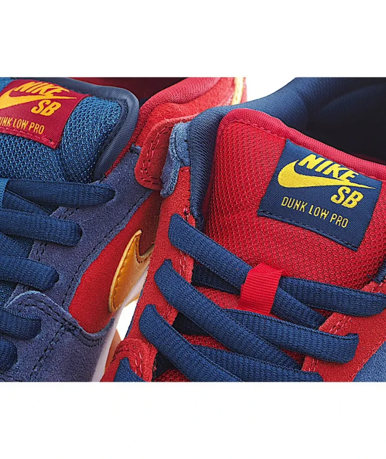 Nike SB Dunk Low "Barcelona" "Catalonia" Suede