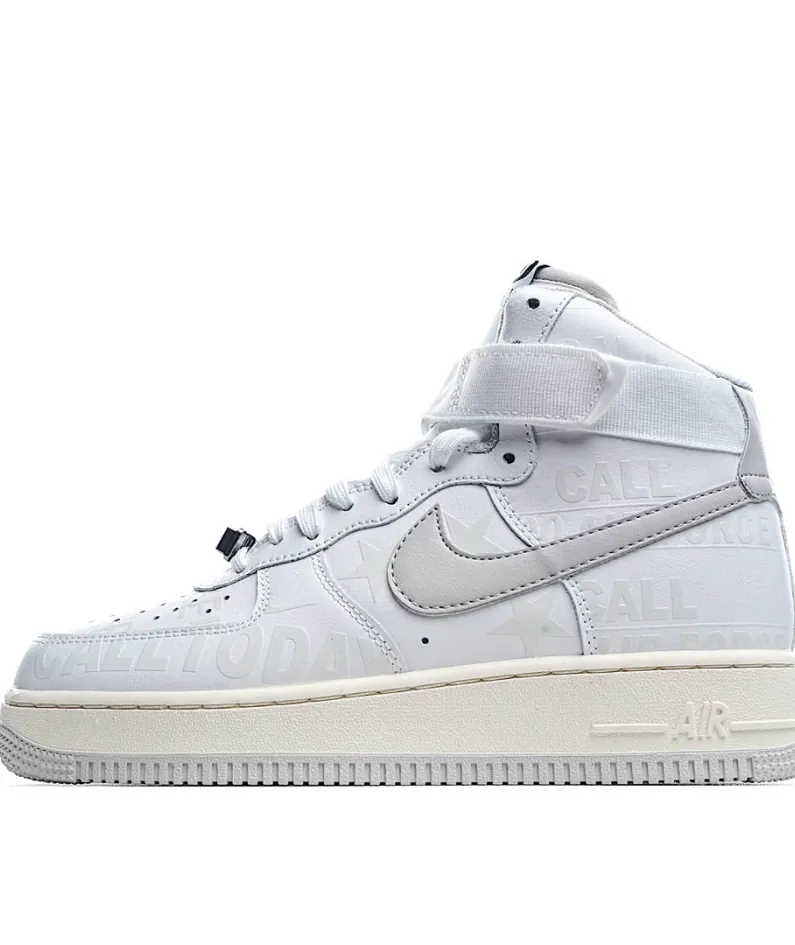 Nike Air Force 1 07 Premium Toll Free  灰  色 