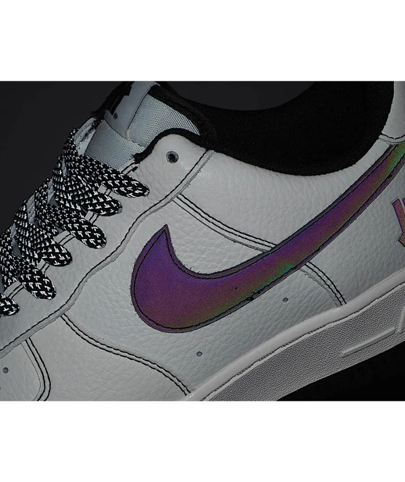 Nike Air Force 107 Low Su19 3M Reflective Low-Top Sneakers
