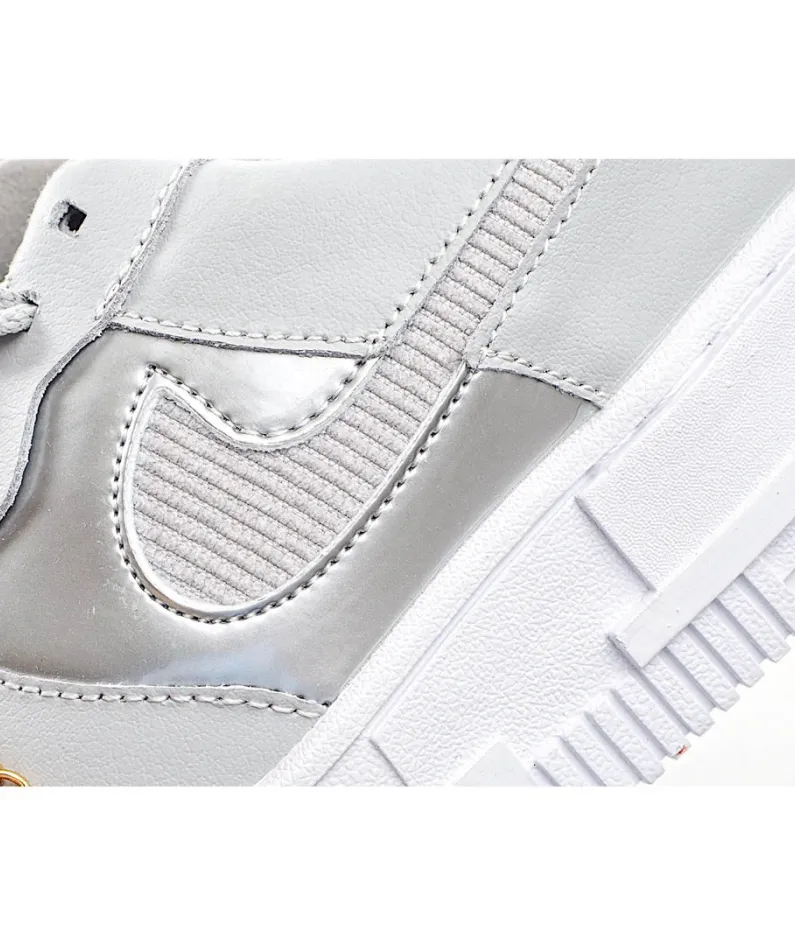 Nike Air Force 107 Silver Grey