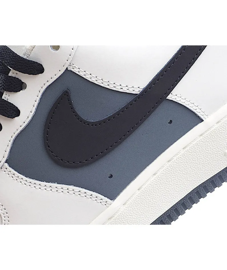 Nike Air Force 1 Low White Grey Black Low Top Sneakers