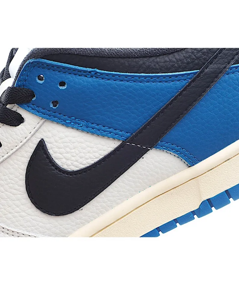 Nike SB Dunk Low White Blue Black Tick