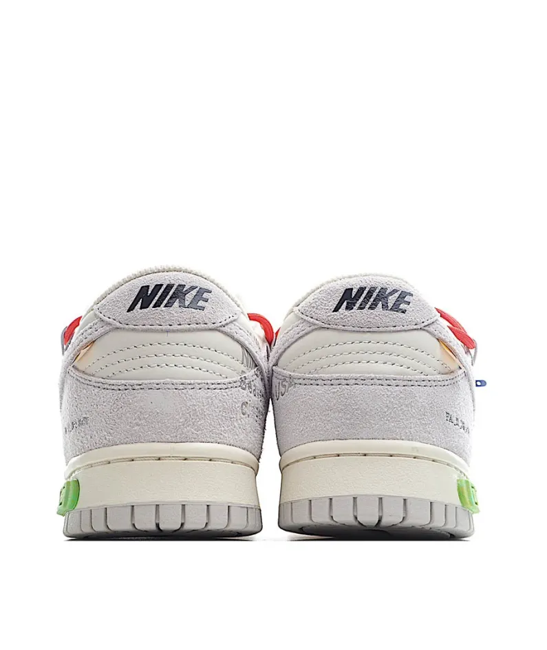 Nike SB Dunk OFF-WHITE Grey Orange Purple
