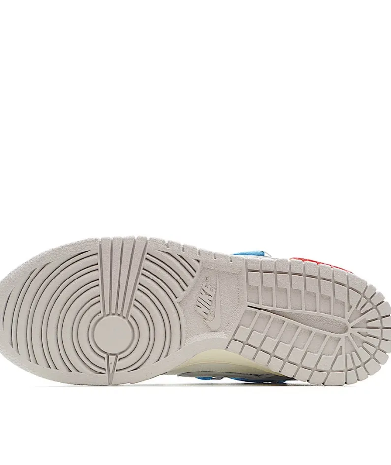 Nike 0ff-White x Nike Dunk Low "02 of 50" OW White Grey
