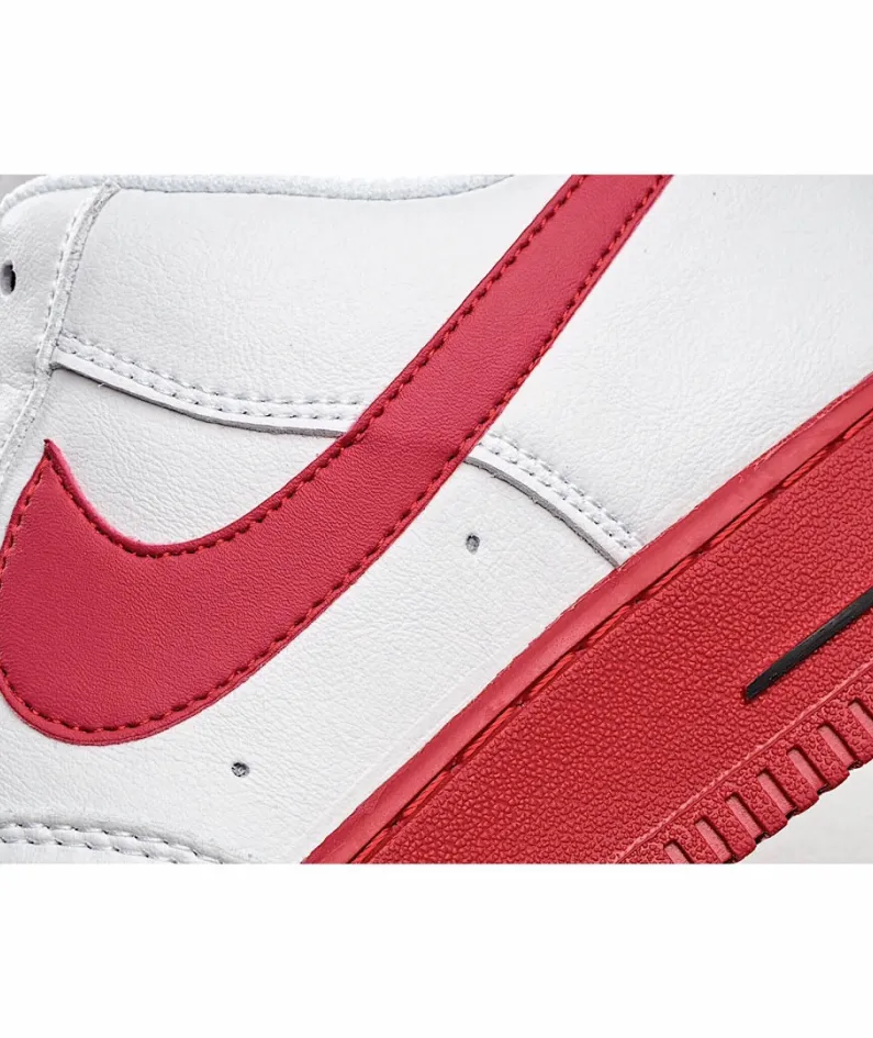 Nike Air Force 1 Low Low Top White Red