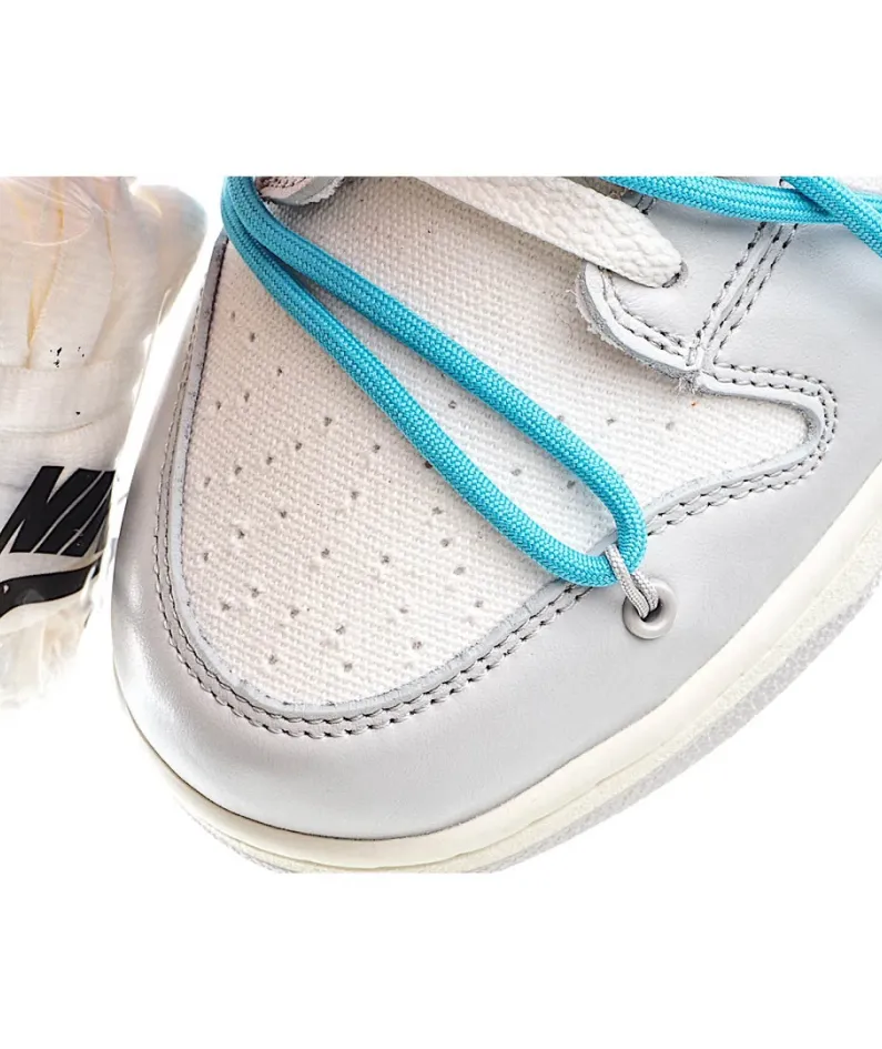 Nike 0ff-White x Nike Dunk Low "02 of 50" OW White Grey
