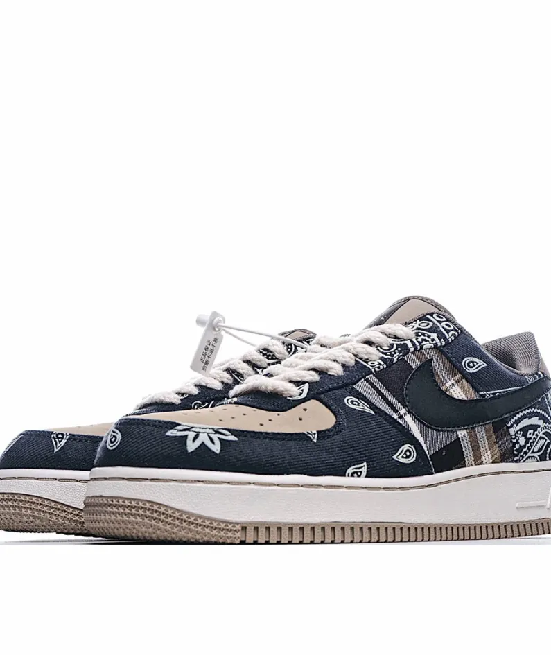 NikeAIR FORCE 107 x Travis Scott TS Cashew Blossom