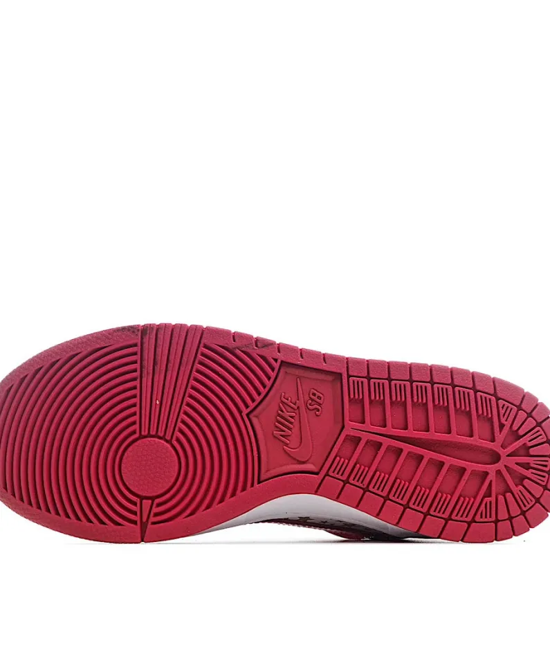 Nike SB Dunk High "Team Crimson" SB Sneakers