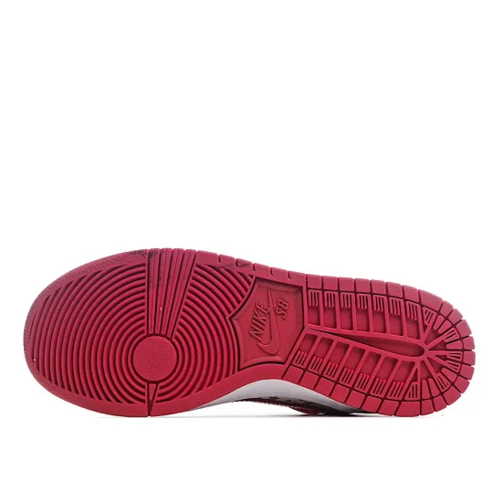 Nike SB Dunk High "Team Crimson" SB Sneakers