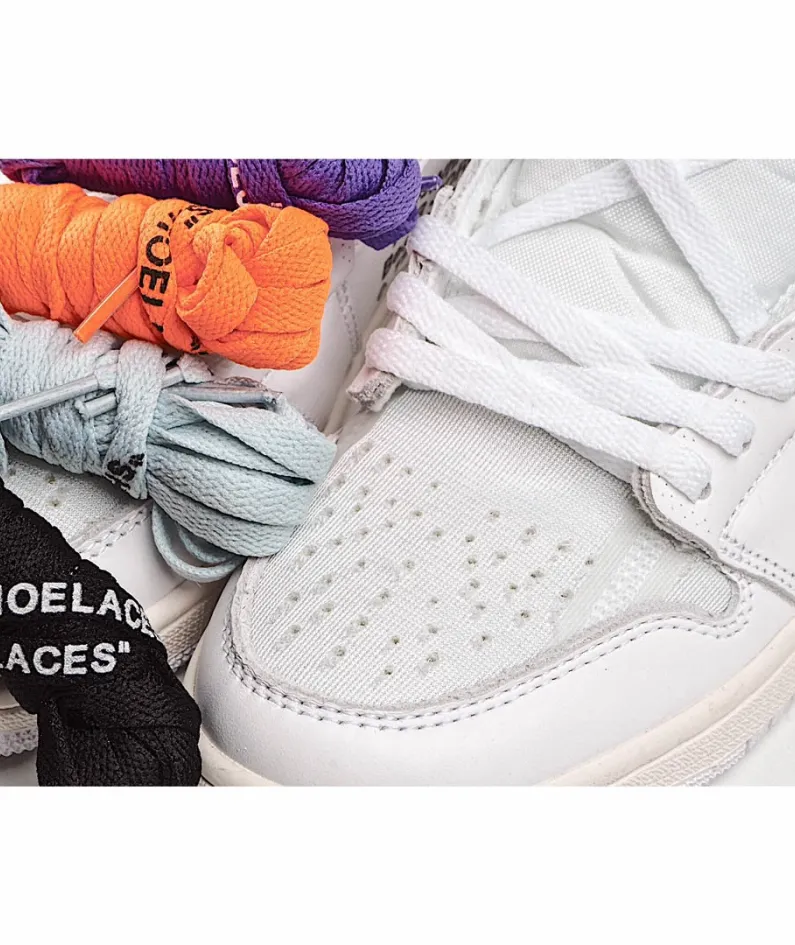 Off-White x Air Jordan 1 Retro High OG 'White' 2018