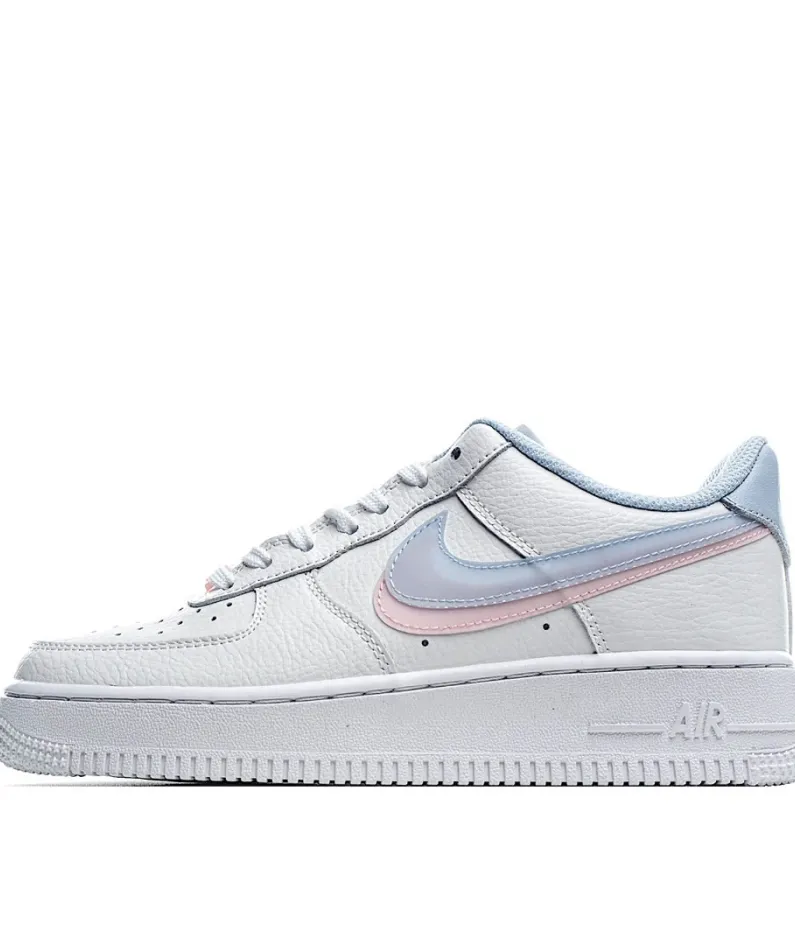 Nike Air Force1 Low White pink blue