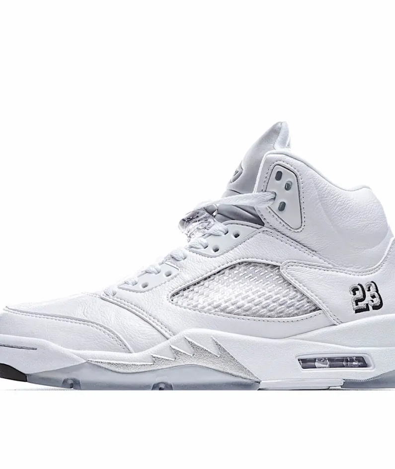 Air Jordan 5 Retro 'Metallic White' 2015
