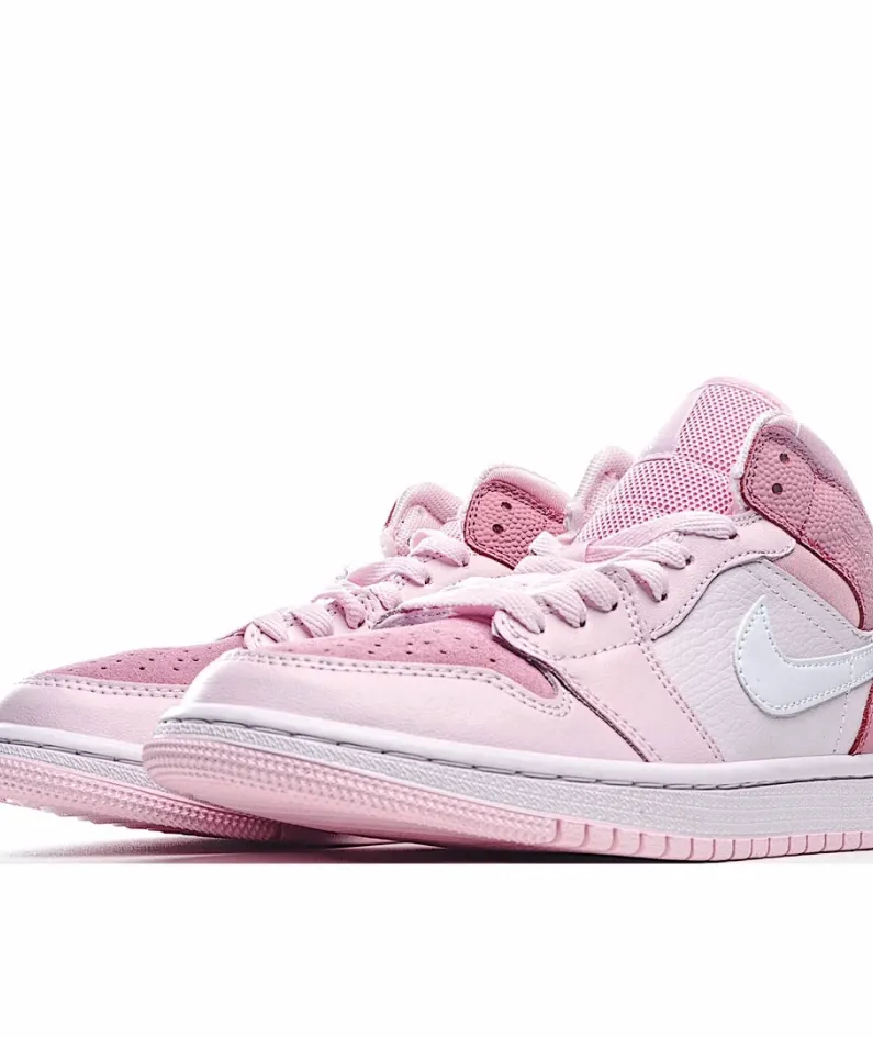 Wmns Air Jordan 1 Mid 'Digital Pink'