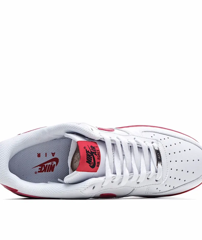 Nike Air Force 1 Low Low Top White Red