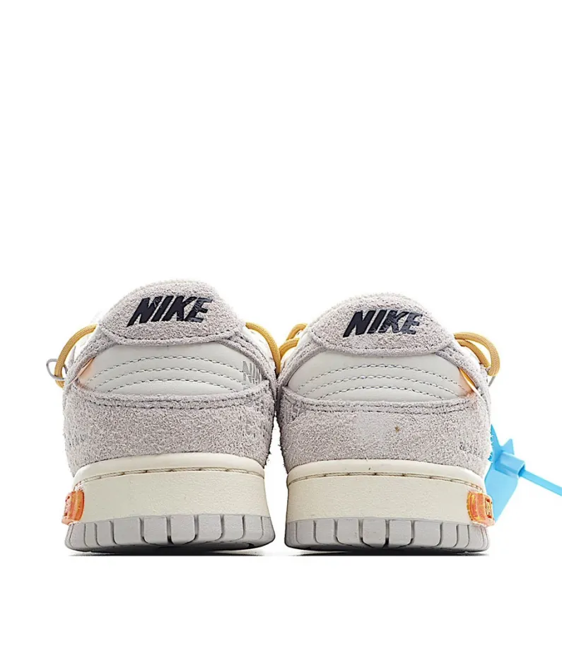Nike SB Dunk OFF-WHITE Grey-Yellow-Blue