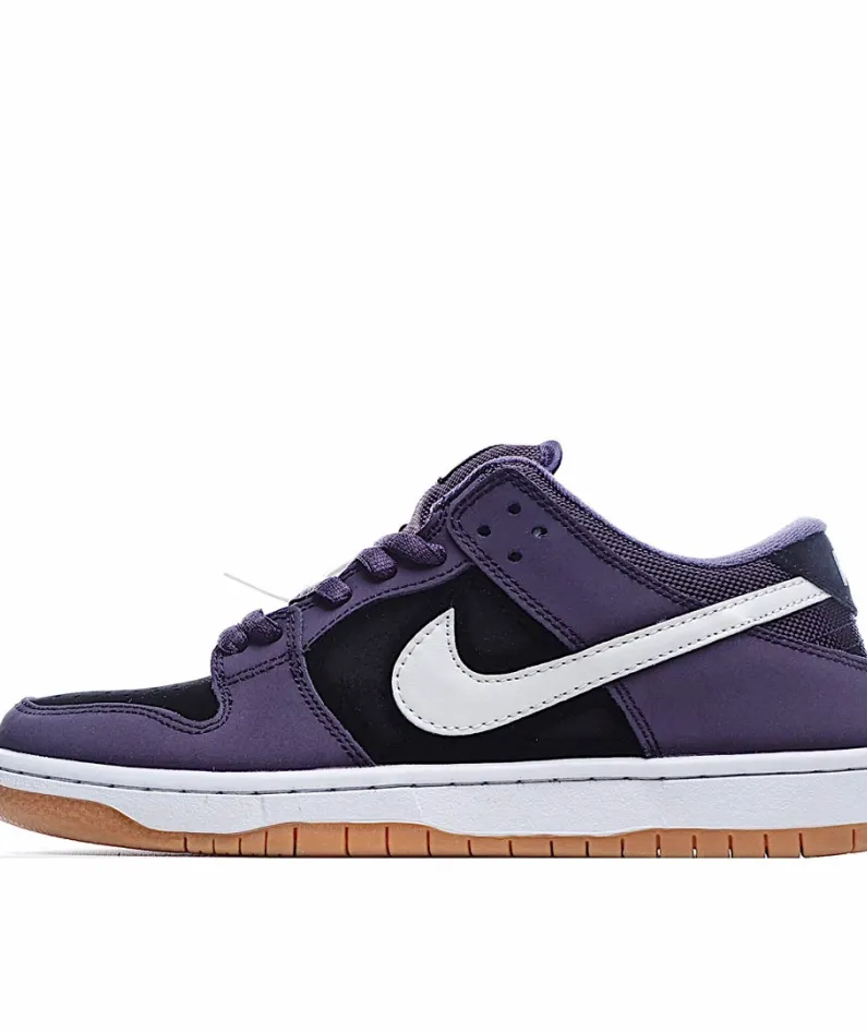 WMNS Nike SB Dunk Low Pro QS Raw Gum Purple Low Sneakers