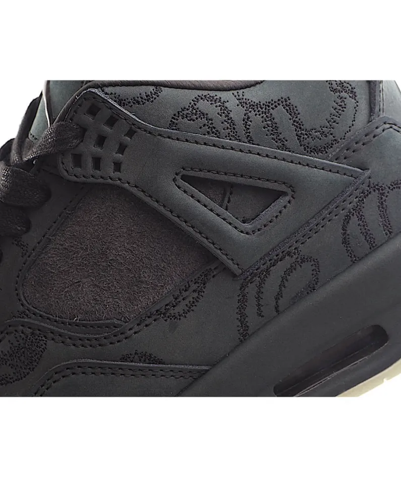 KAWS x Air Jordan 4 Retro 'Black'