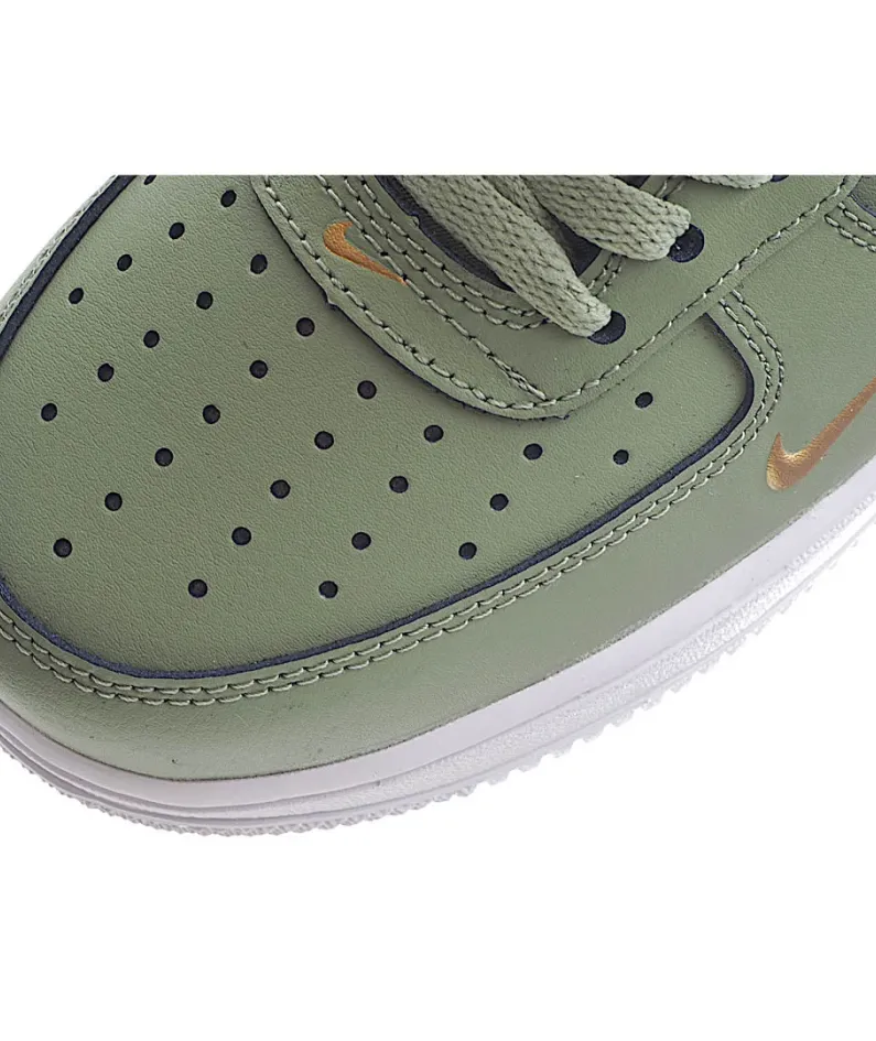 Nike Air Force 1 React LV8 Green Black Gold