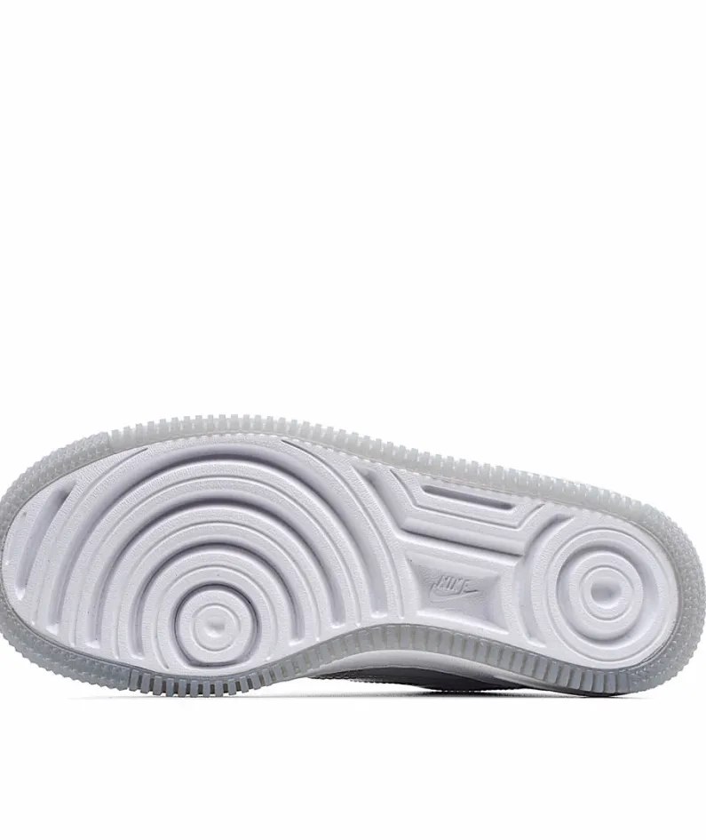 Nike WMNS Air Force 1 Shadow White and Grey Air Force Sneakers