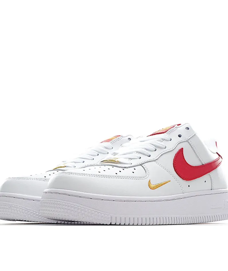 Nike Air Force 1 '07 Essential White and Red Low Top