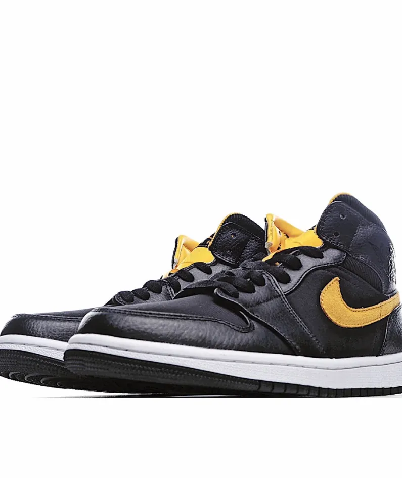 Air Jordan 1 Mid SE 'Black Gold'