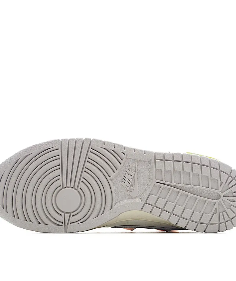 Nike SB Dunk OFF-WHITE Grey Pink Purple