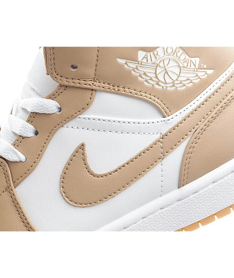 Air Jordan 1 Mid 'Tan Gum'
