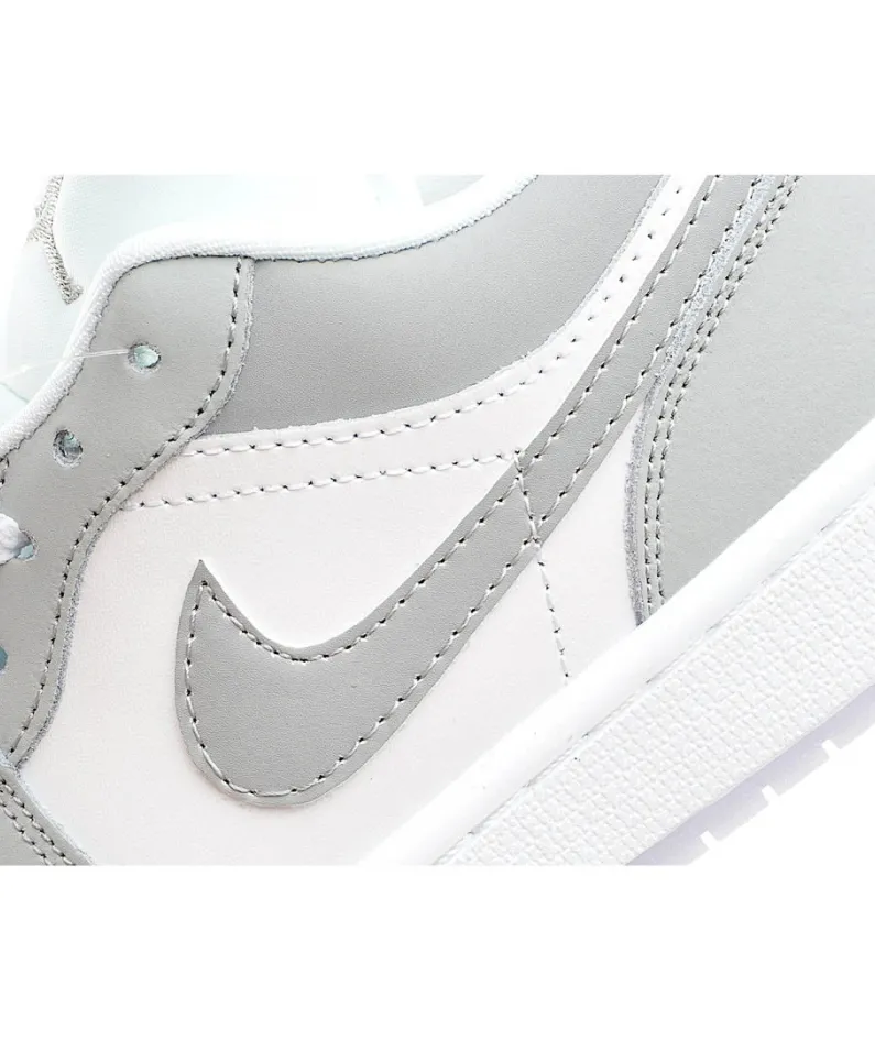 Wmns Air Jordan 1 Low 'White Wolf Grey'