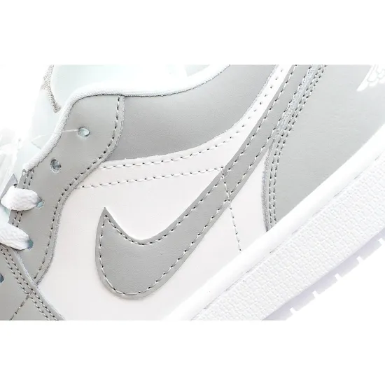 Wmns Air Jordan 1 Low 'White Wolf Grey'