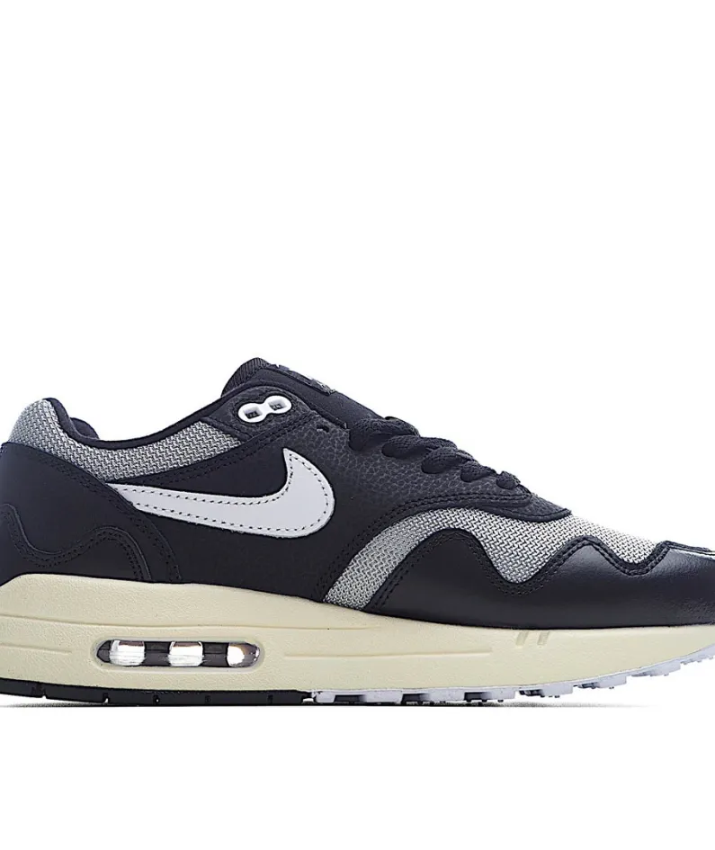 Patta x Nike Air Max 1 Running Shoe Black And White