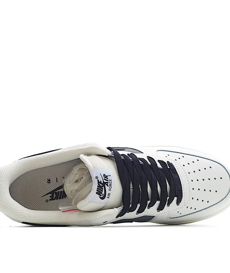 Nike Air Force 1 Low White Grey Black Low Top Sneakers