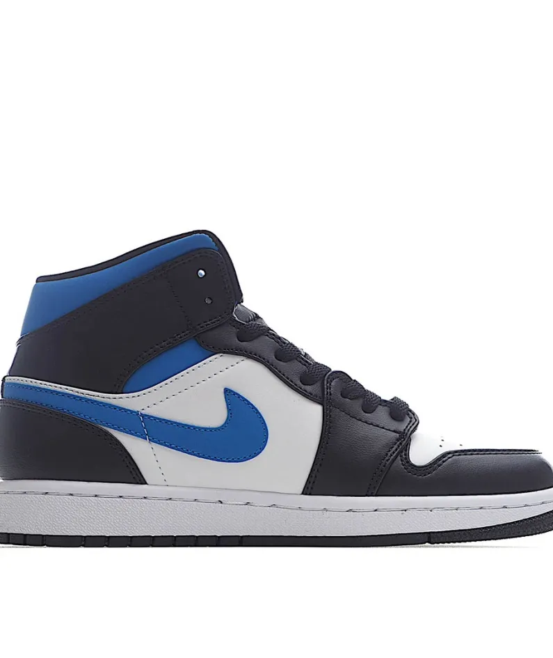 2021 Air Jordan 1 Mid GS 'Racer Blue'