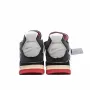 Air Jordan AJ4 RetroCream Cicada Wing Black Gray Red